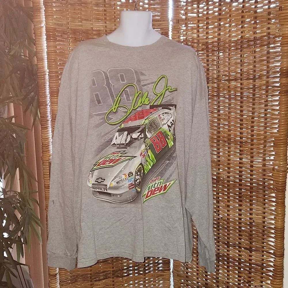 Dale Earnhardt Jr Long Sleeve Shirt 2XL
